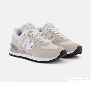 New Balance 574 Nimbus Cloud/White size 7